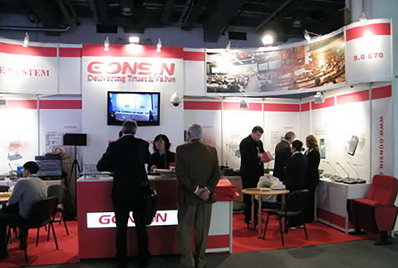 Gonsin Exhibited At Prolight sound 2010