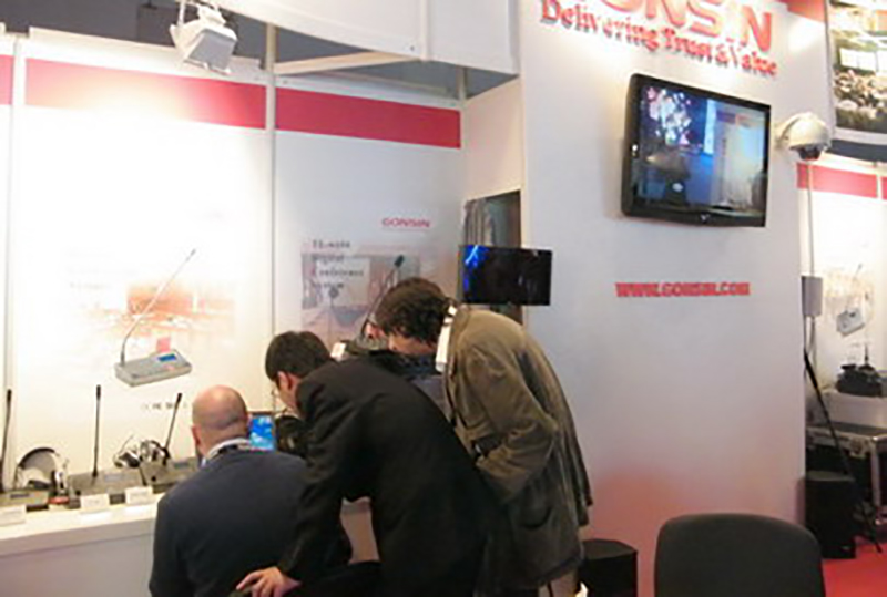Gonsin Exhibited At Prolight sound 2010