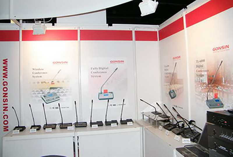 Gonsin Exhibited At Prolight sound 2010