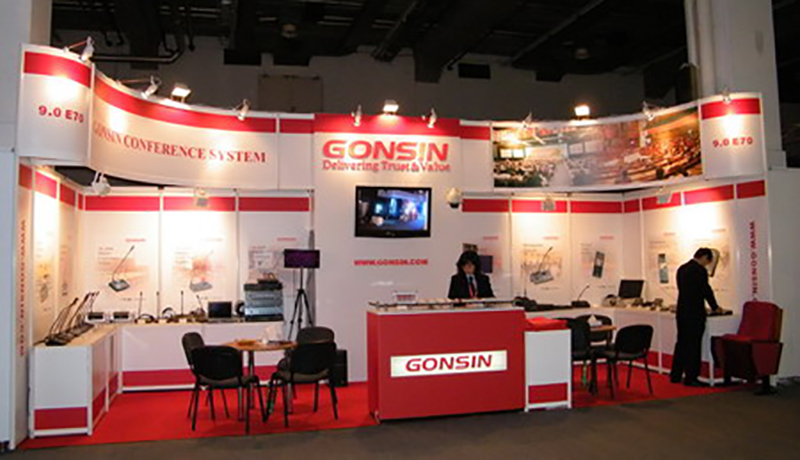 Gonsin Exhibited At Prolight sound 2010