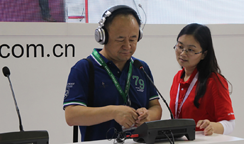Gonsin Dazzling Landing At Prolight sound Guangzhou 2015