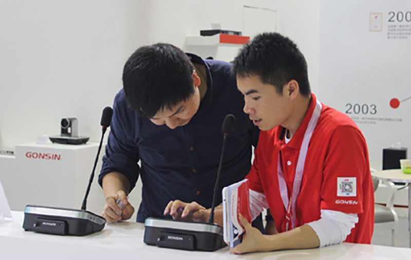Gonsin Dazzling Landing At Prolight sound Guangzhou 2015