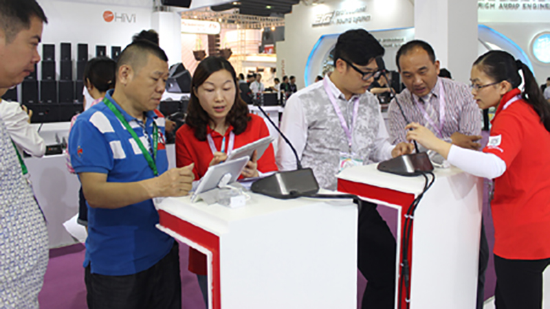 Gonsin Dazzling Landing At Prolight sound Guangzhou 2015