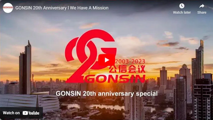 GONSIN 20-летие l У нас есть миссия